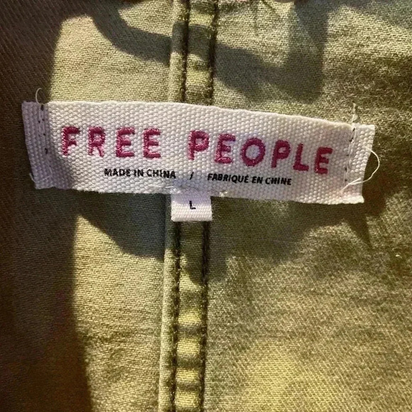 Free People The Day Green Military Jacket - Picture 5 of 5